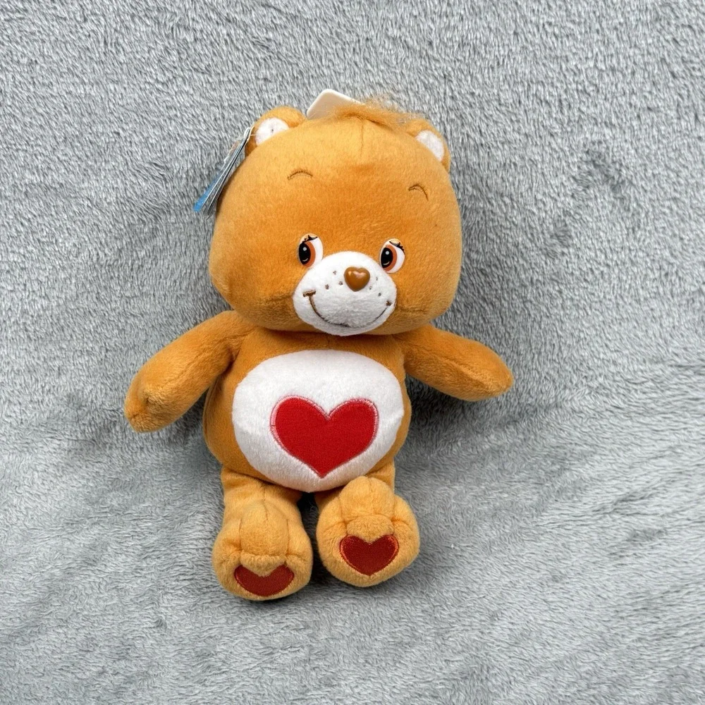 Care Bears‎ Tender Heart Bear Orange Heart Vintage 2003 NWT